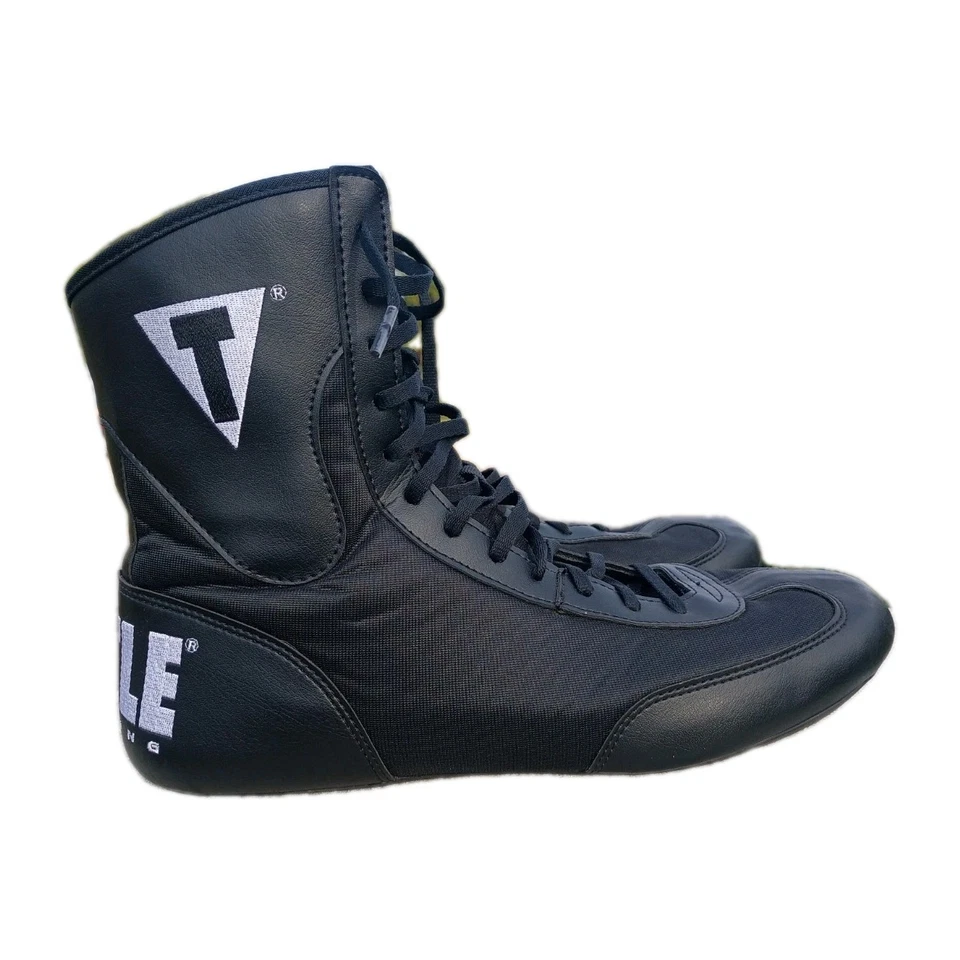 Zapatos de Boxeo Title Boxing Speed-Flex Encore Mid-Top Negros Talla US 11 Foto 4 de 4