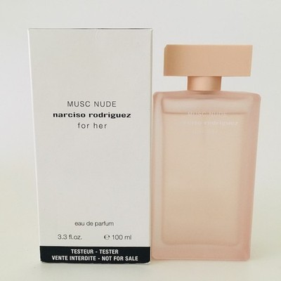 FLAKON Narciso Rodriguez For Her Musc Nude Eau de Parfum 100ml New Unused