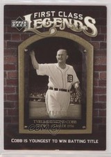 2006 Upper Deck First Class Legends Gold 449/699 Ty Cobb #FCL-23 HOF 0q3
