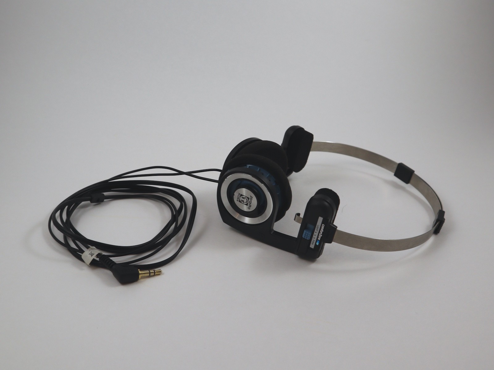 Koss Porta Pro On Ear Headphones with Case, Black / Silver