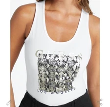 NWT. Guess  Eco Maryrose Tank    Size :  Large 