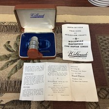 Vintage Wollensak Raptar 1 1/2" f/3.5 Cine Telephoto 8mm Lens Boxed Manual MINT