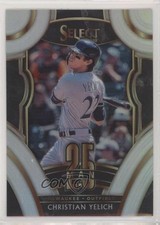 2020 Panini Select 25-Man Holo Prizm Christian Yelich #25M-RF 5m1