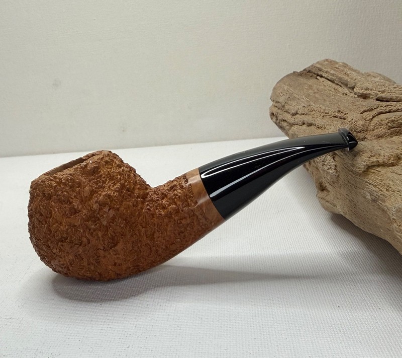 Ser Jacopo R2 Spongia Unsmoked Nose Warmer Pipe in Box NOS