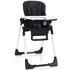 High Chair for Babies Toddlers, Foldable Highchair with Multiple Adjustable Ba