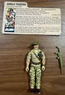 Vintage GI Joe Recondo Figure v1 1984 w/ Weapon & File Card ARAH Hasbro
