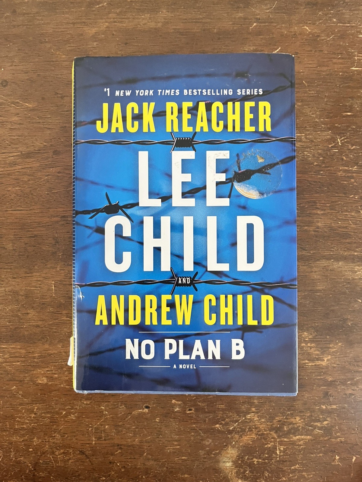 Jack Reacher No Plan B by Lee Child Andrew Child Signed 1st HC DJ Like New