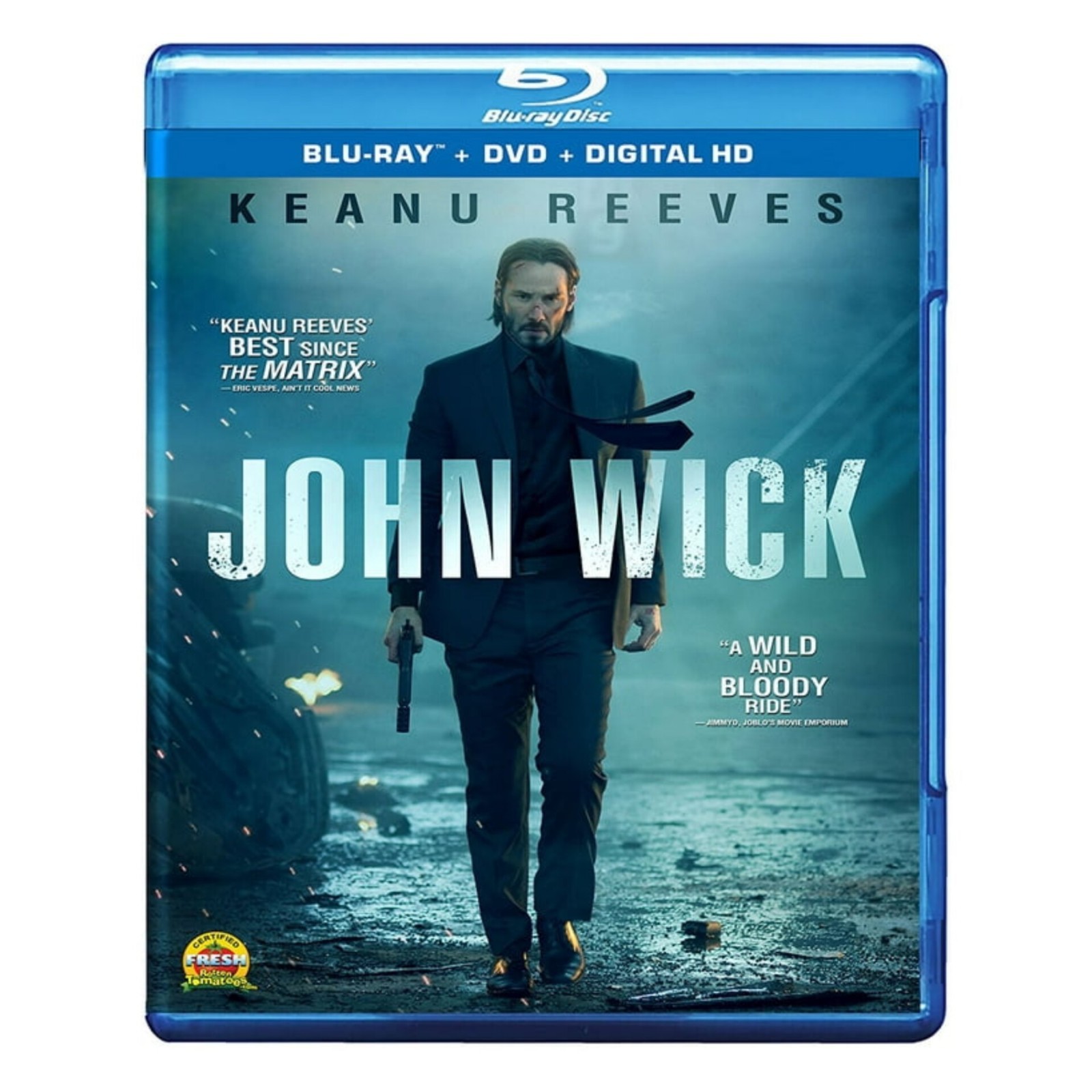 JOHN WICK (2014) Blu-ray, DVD, & Digital HD