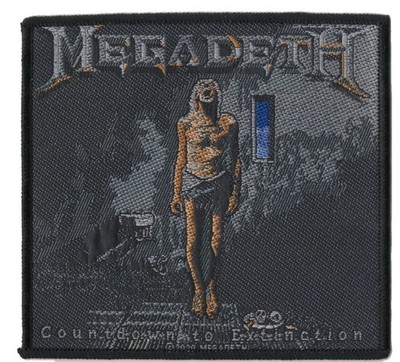    Megadeth - Countdown to Extinction gewebter Aufnäher woven Patch