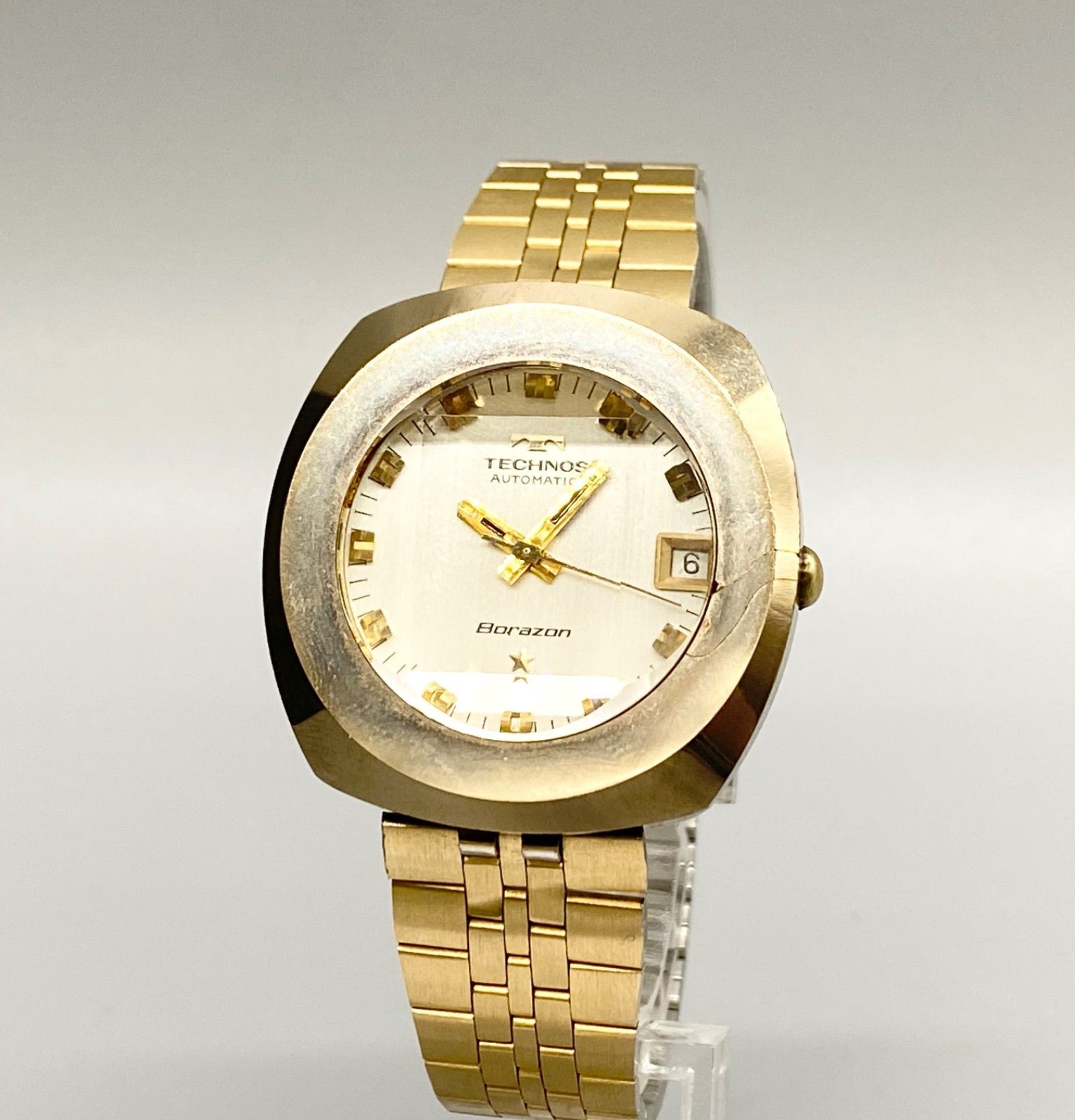 Technos Borazon Automatic 39mm Stainless Steel Wa… - image 2