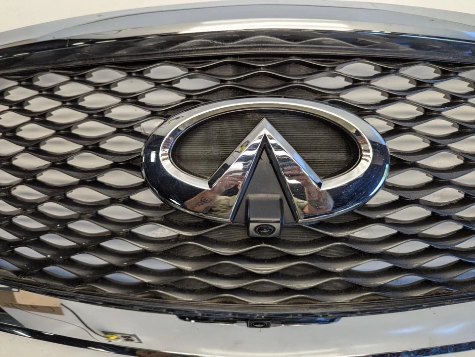 Rejilla superior con cámara de visión frontal compatible con 16-19 INFINITI QX60 782789 Foto 4 de 4