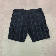 Wrangler Shorts checked patterned cargo shorts Men's 44