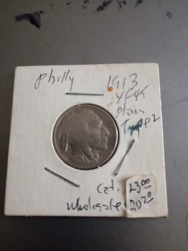1913 5C Type 2 Buffalo Nickel