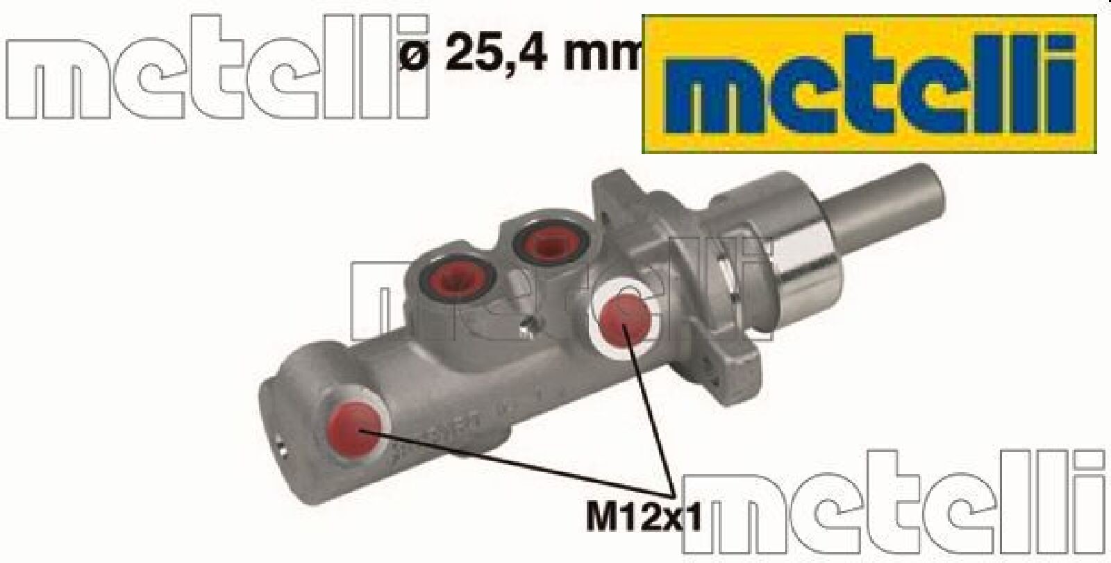 metelli 05-0314 Hauptbremszylinder Bremszylinder für Ford