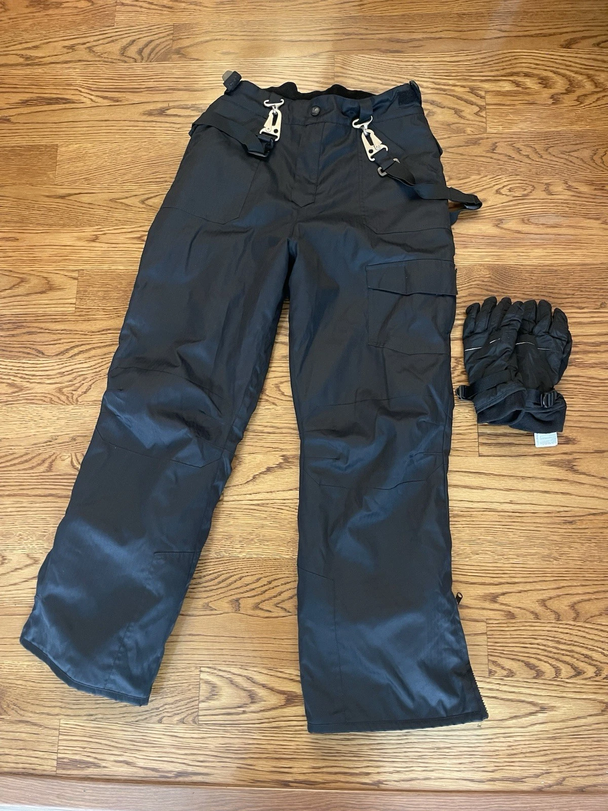 Couloir Junior 16XL Ski Snow Pants And Gap Kids Medium Gloves