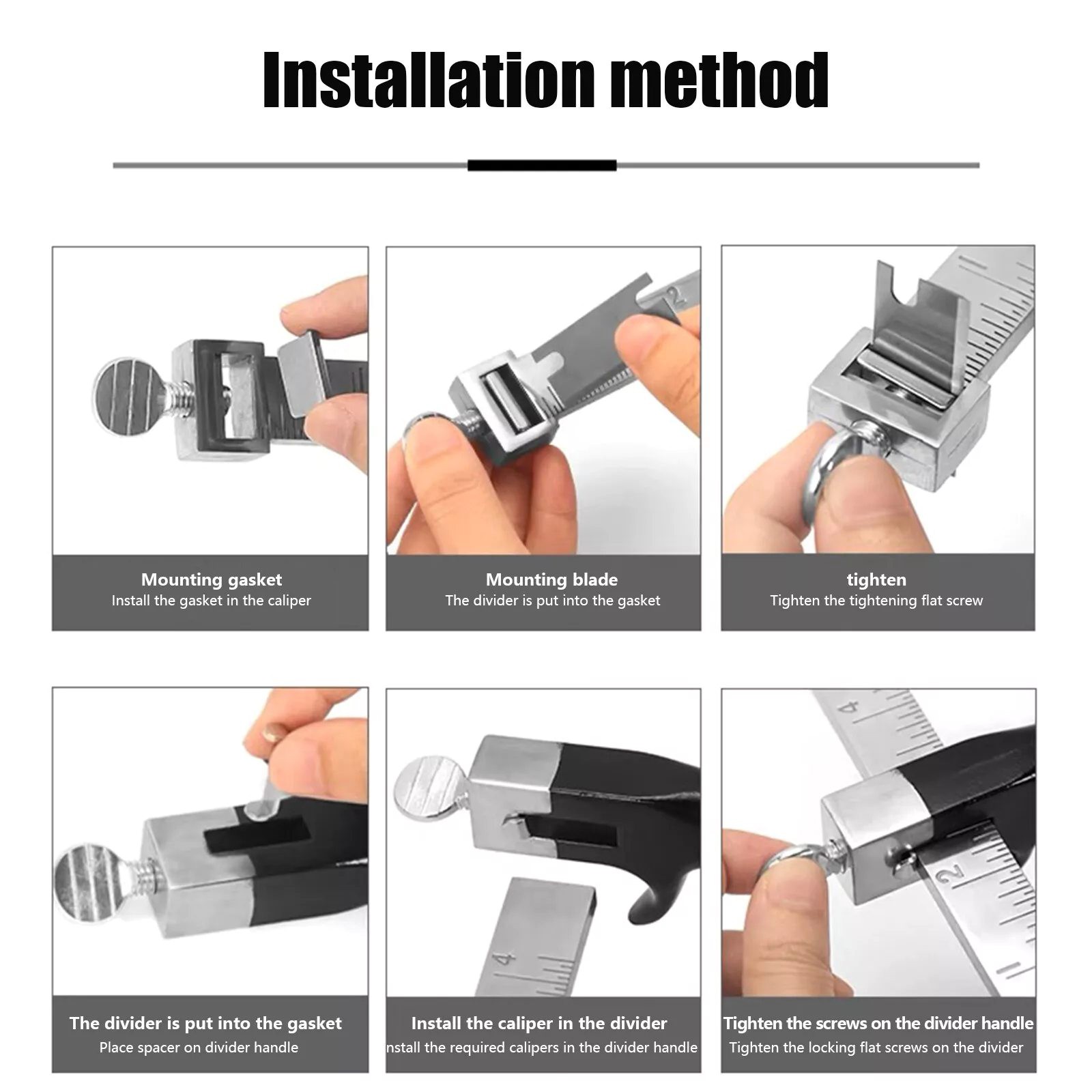Professional Leather Strap Cutter Hand Craft Belt Cutting Tool w/ Gauge Ruler