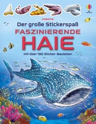 Der große Stick*rspaß: Faszinierende Haie | Sam Smith | Taschenbuch | 44 S.
