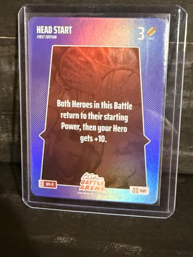2026 Bo Jackson Battle Arena HEAD START Bonus Play Foil SSP #BPL-11