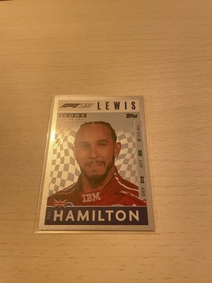 Topps Formel 1 Turbo Attax 2025 Lewis Hamilton Icons Of The Grid #311
