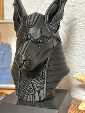 Anubis Bust – Egyptian Guardian Sculpture