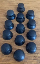 13x Replacement Thumbsticks Playstation 2 3 PS2/PS3 New Black Joysticks