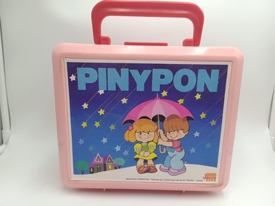 Vintage Pinypon Jocsa Argentina Pink Lunch Box Rare 1980´s Toy Not Famosa Spain