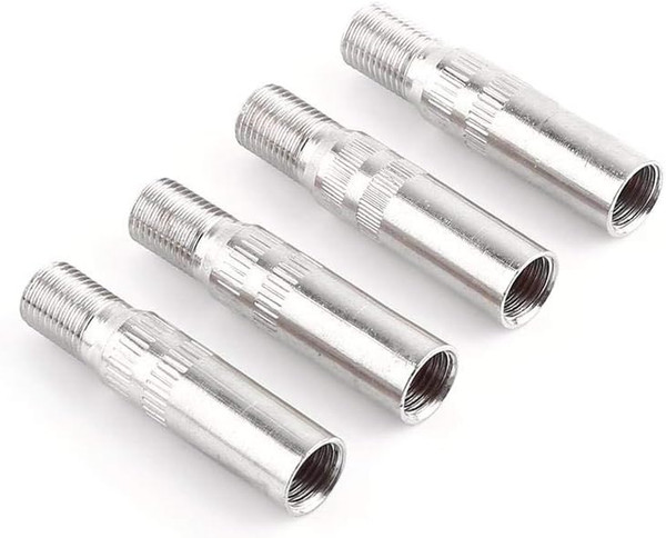 4 Stk. VentilverläNgerung Autoventil Autoventil Ventilkappen VerläNgerung 39Mm*-image