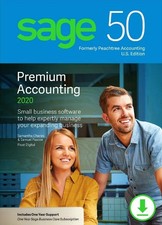 Sage 50 US Premium Accounting 2020 Edition Single Perpetual