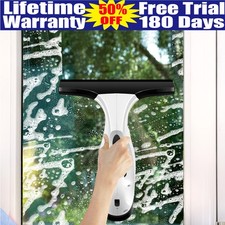 New Cordless Window Vac Rechargeable Vacuum Cleaner Squeegee Hand-Held Windovac
