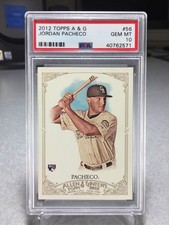 2012 Topps Allen & Ginter Jordan Pacheco Rookie #56 - PSA 10 - POP 1