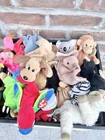 Huge Beanie Babies Lot 40+ TY Plush Mixed Collection Vintage All With Tags USED