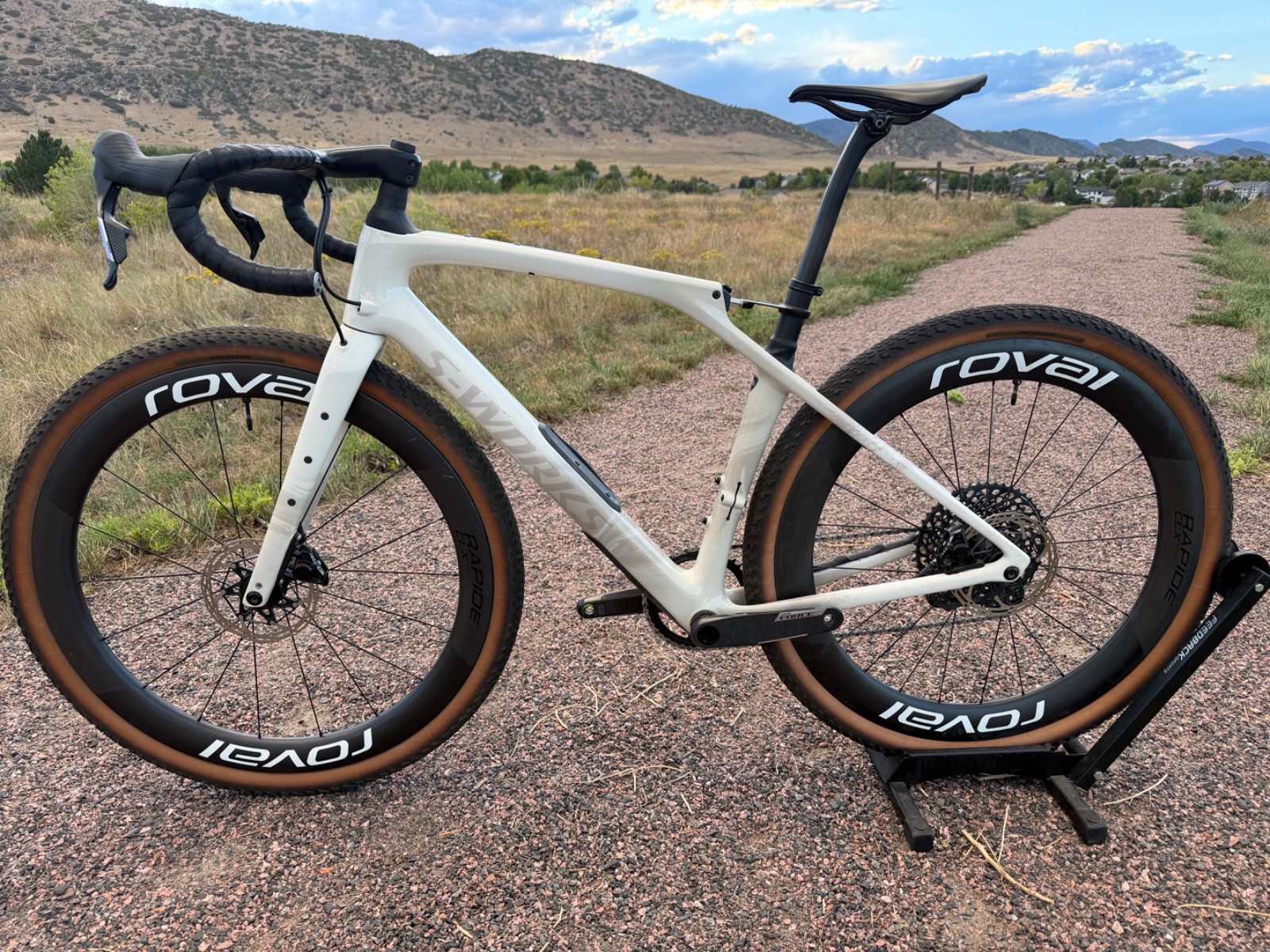 2024 Specialized S-Works Diverge STR - 56cm - Dune / White Birch / Pearl