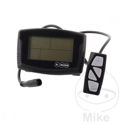 R-WIND remote control bike computer LCD compatible with R-WIND AGITES DAMENRAD