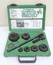Slug Buster 7238SB / 34941 Knockout Punch Set with Wrench Driver GREENLEE