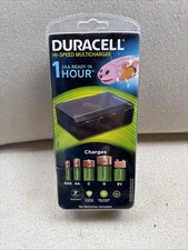 Brand New Duracell 1 Hour Battery Charger Rechargeable AA NiMH Model CEF-22GBL-3