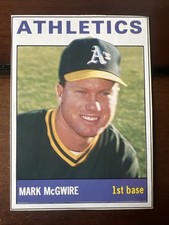 1989 SCD Baseball Card Price Guide Monthly #1 Mark McGwire