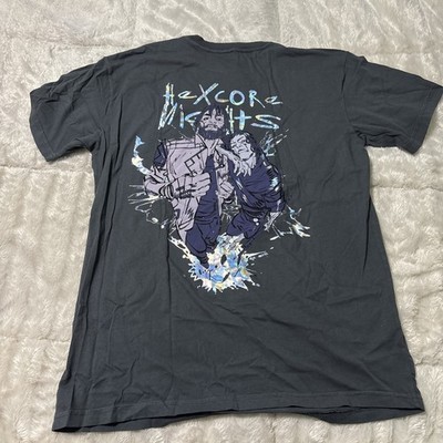 Arcane HEXCORE NIGHTS Jayce Viktor JayVik t-shirt EXCLUSIVE to LA - size LARGE