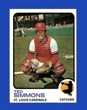1973 Topps Set-Break # 85 Ted Simmons NR-MINT *GMCARDS*