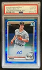 2020 Bowman Draft Patrick Bailey Chrome Auto Refractor 1st Blue #5/150 PSA 10