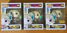 lot of 3 Funko Pop DC Birds of Prey Harley Quinn Beaver 302 308 309 Hot Topic