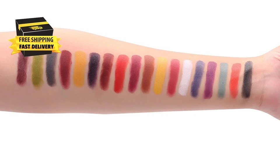 Master FX Palette, 18 Highly Pigmented Cream Colors, Professional SFX Makeup Pal - Image 4 of 4