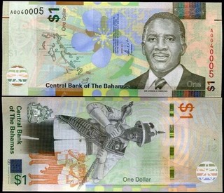 BAHAMAS 1 Dollar 2017 Uncirculated