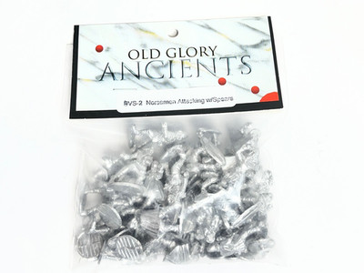 Old Glory 25MM Medieval Dark Ages NORSEMEN Attacking with Spears SVS-2