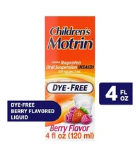 MOTRIN Berry Flavored Fever Treatment - 4 fl oz- Pack Of 2