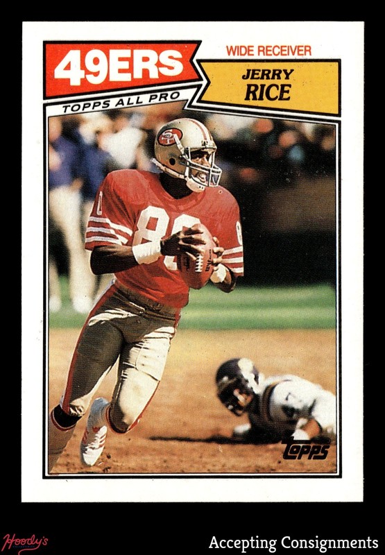 1987 Topps All Pro #115 Jerry Rice 49ERS HOF
