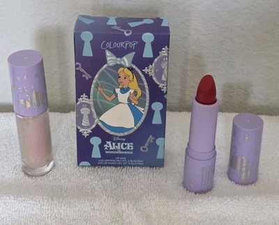 Colourpop Alice In Wonderland TOPSY TURVEY Lip Duo Authentic Brand New In Box