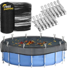 29.5 Feet round Pool Leaf Net Cover for 28FT above Ground Pool