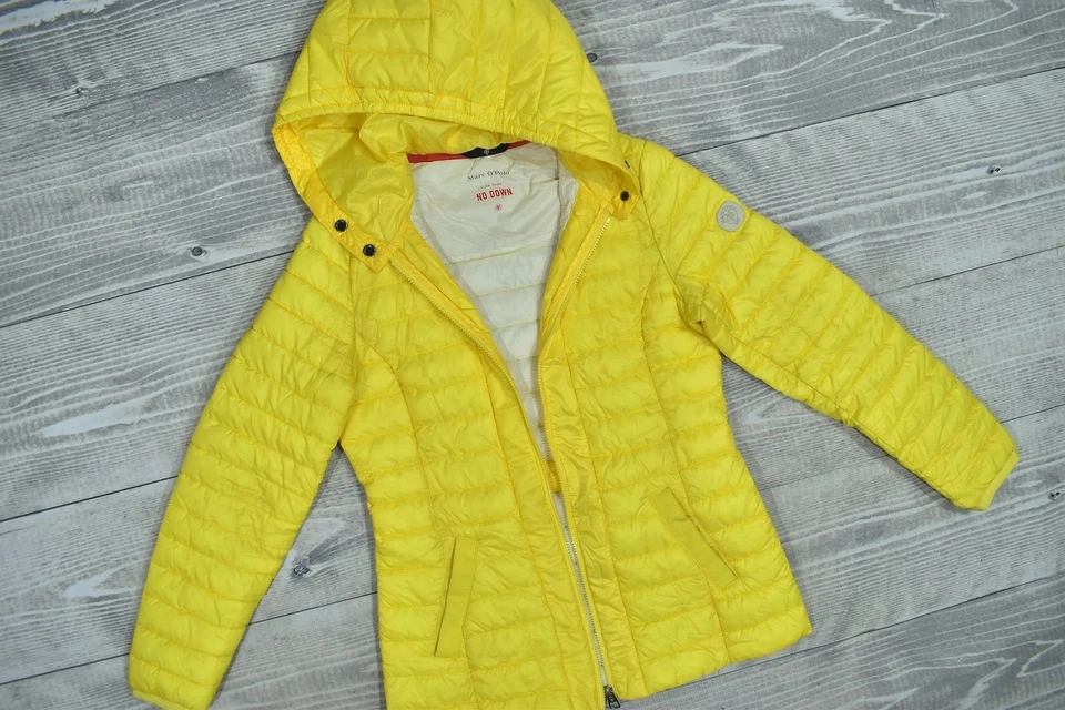 MARC O'POLO Gelbe leichte, wärmende Steppjacke für Frauen 38 - Bild 3 von 4