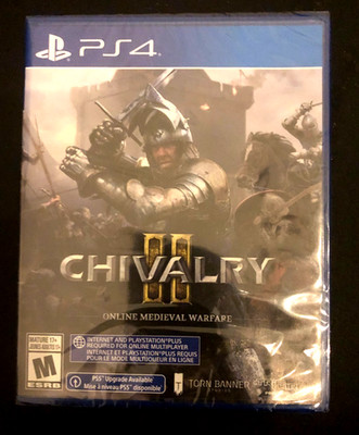 Chivalry II Online Medieval Warfare Video Game PS4 PlayStation 4 Sealed New CIB