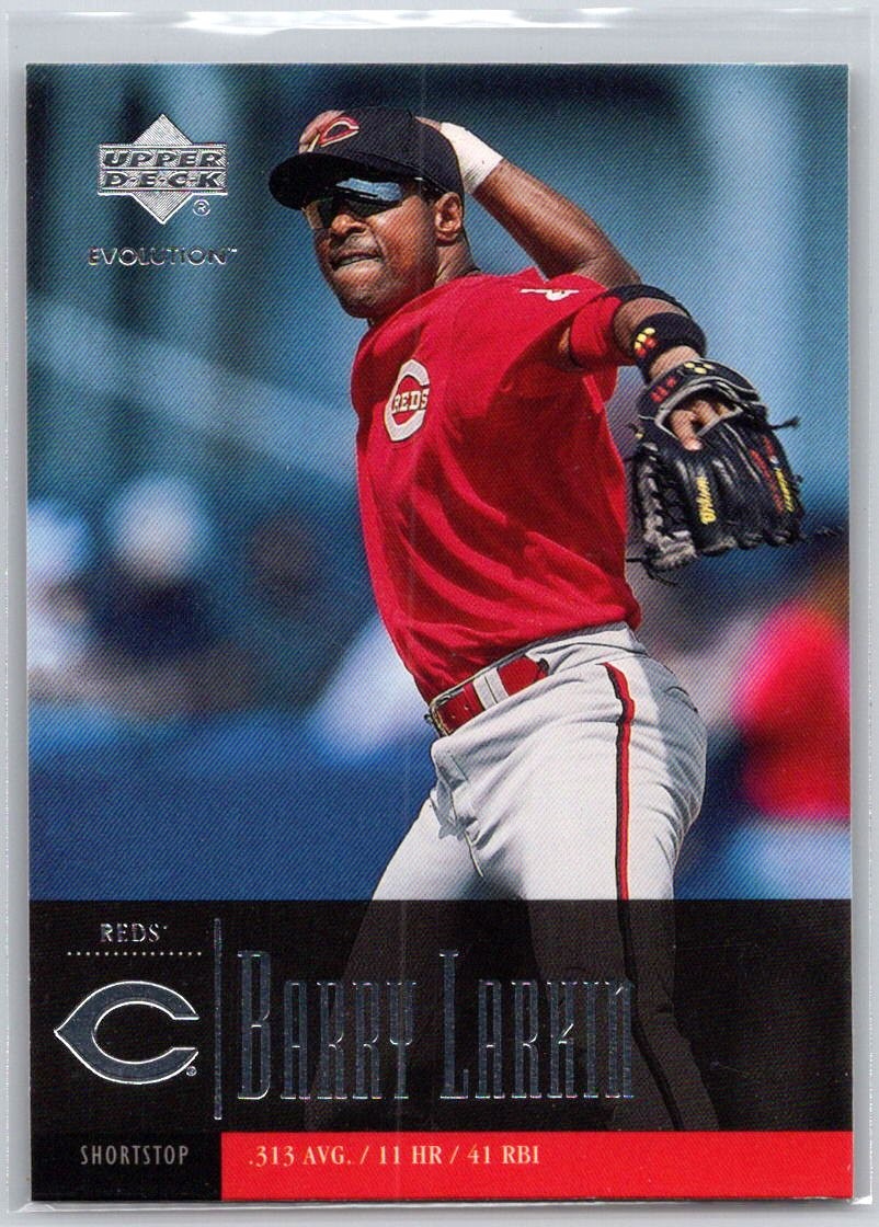 Barry Larkin 2001 Upper Deck Evolution #86 Cincinnati Reds